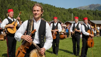 norsk folkemusikk, tradisjonelt håndverk, kulturarv, folkemusikkfestivaler, Norge