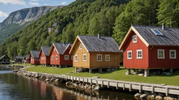 norsk arkitektur, urban kultur, tradisjonelle bygninger, miljøvennlig arkitektur, kulturelle festivaler