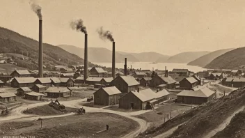 Buskerud, Norge, industrihistorie, 1800-tallets industri, moderne industri, bærekraftig utvikling, kulturell innvirkning, økonomisk vekst