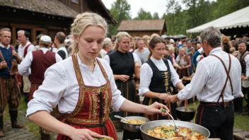 norsk folklore, mattradisjoner, festivaler, Akershus, Buskerud, Østfold, kulturarv