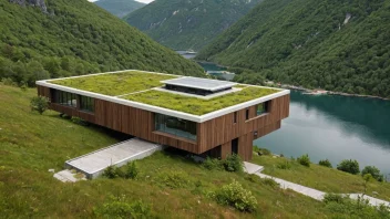 bærekraftig arkitektur, grønt skifte, Norge, innovativ design, energieffektivitet