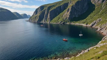 Norge, kystkultur, friluftsliv, fiske tradisjoner, kulturelle festivaler, naturlige landemerker