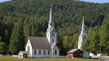 historiske kirker, Buskerud, Norge, arkitektur, kultur, samfunn, historie
