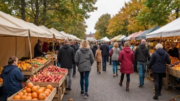 Fredrikstad høstmarked, lokal mat, håndverk, kulturelt arrangement, familievennlige aktiviteter