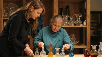 Buskerud, kunsthåndverk, håndverkere, glassarbeid, lokal kunst, Hadeland, Eiker, Modum Bad, Buskerud Kunstnersenter, Ringerike Kunstforening