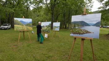 Halden, kunstutstilling, lokale kunstnere, kulturelle arrangementer, natur, Norge, kunstscene