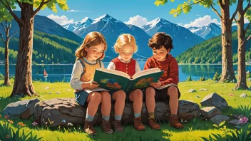 norsk barnelitteratur, kunstneriske uttrykk, illustrasjoner, fortelling, kulturell identitet