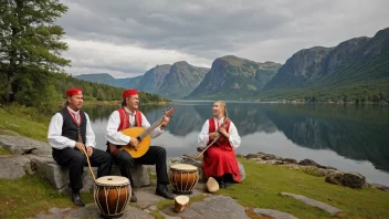 norsk kultur, folkemusikk, språk, tradisjoner, festivaler