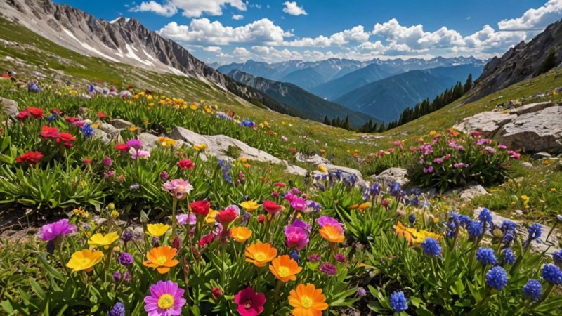 fjellblomster, botanikk, alpine planter, økosystemer, Norge, biologisk mangfold