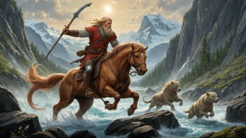 norsk folklore, mot, modighet, sagn, tradisjoner, kulturell arv