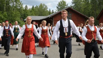 norsk folklore, kulturelle tradisjoner, festivaler, musikk, tradisjonell mat
