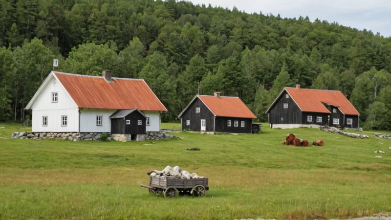 Gamle bygdehus, Østfolds historie, kulturarv, tradisjonell arkitektur, Norge